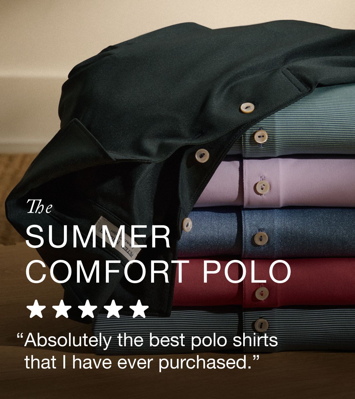 Customer Review for Summer Comfort Polos